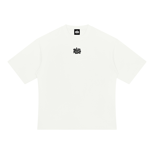 BELIC DE ASUNT — Heavyweight Oversized Tee - White