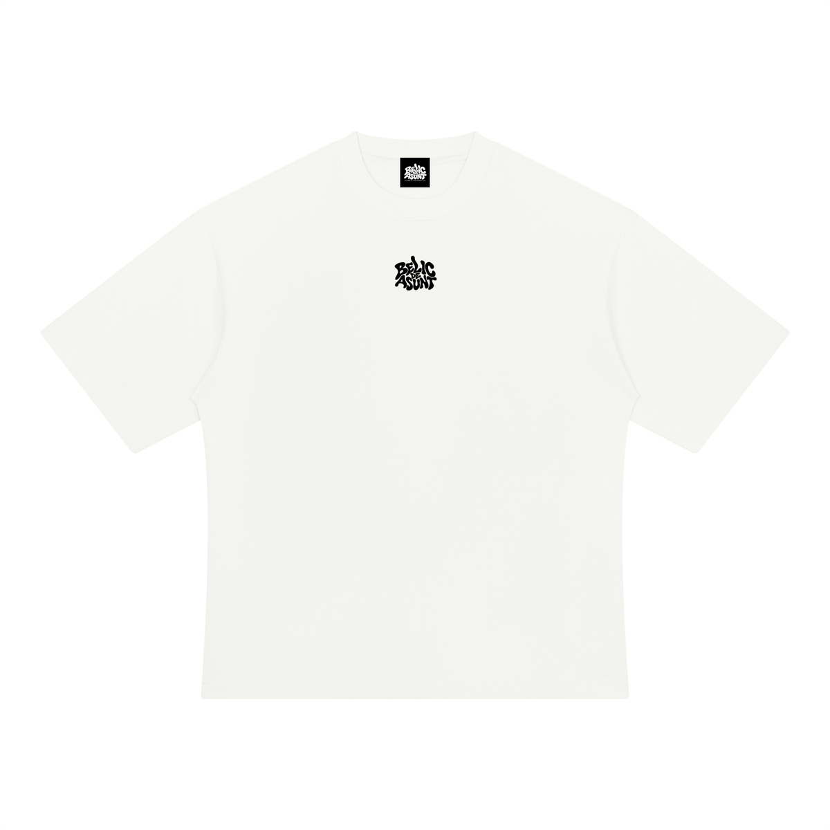 BELIC DE ASUNT — Heavyweight Oversized Tee - White