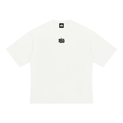 BELIC DE ASUNT — Heavyweight Oversized Tee - White