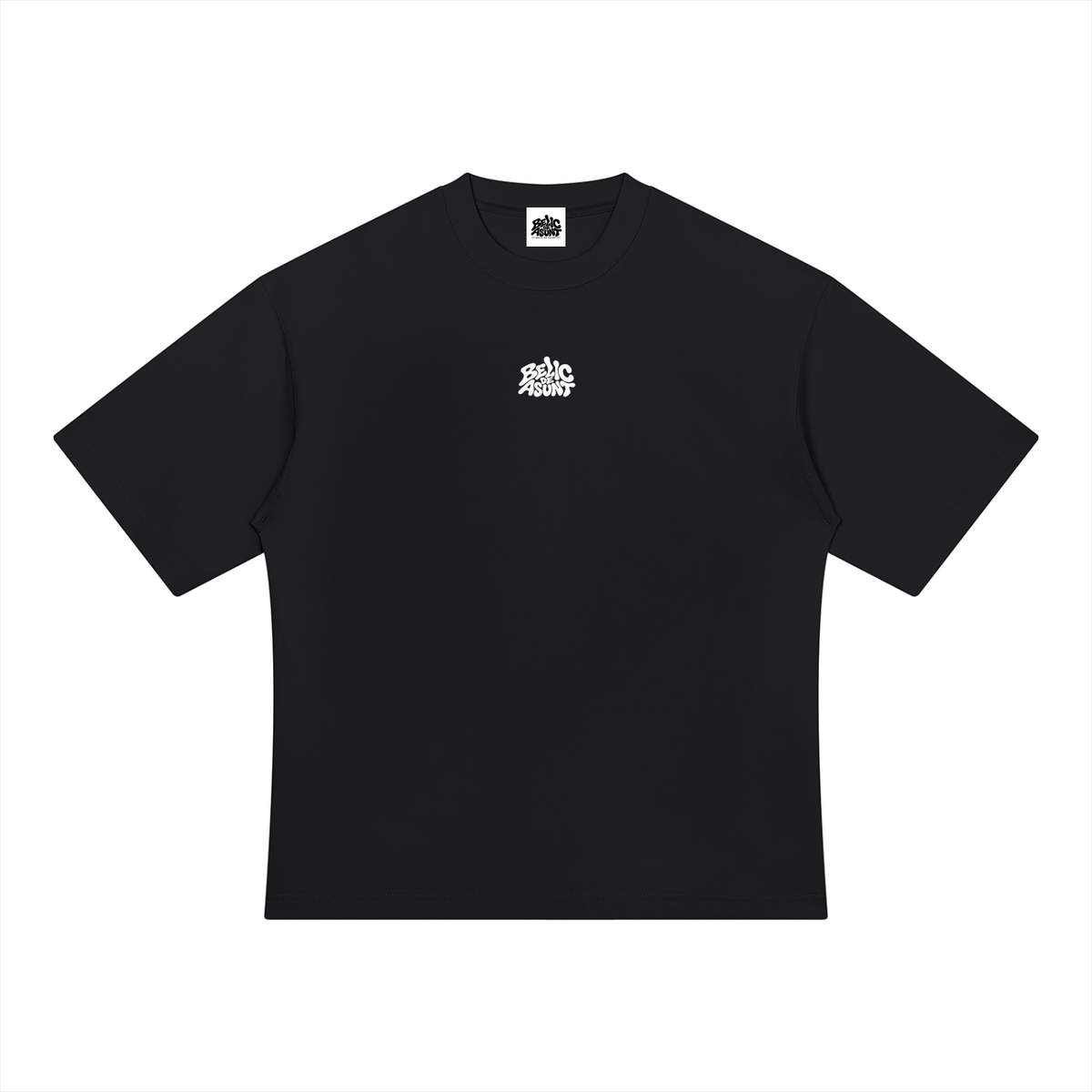 BELIC DE ASUNT — Heavyweight Oversized Tee - Black